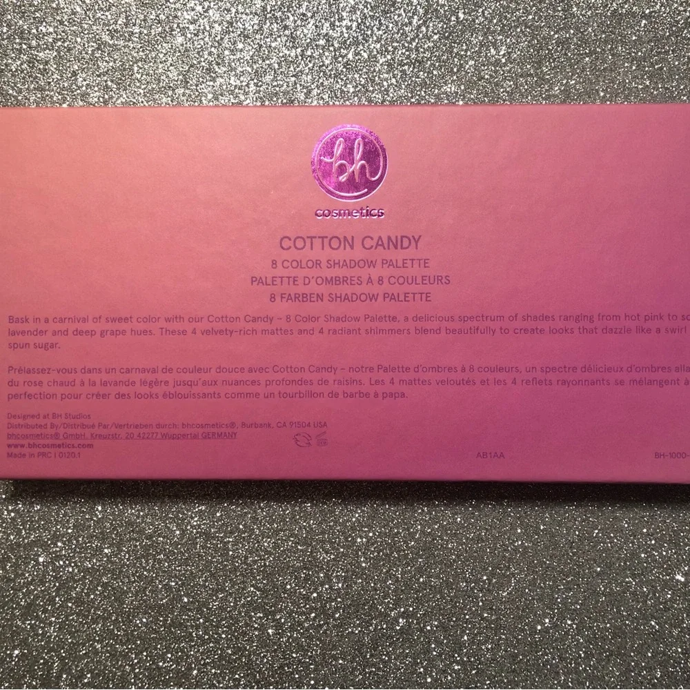 BNIB! LE! HTF! BH Cosmetics Sweet Shoppe Cotton Candy 8 Color Eyeshadow Palette